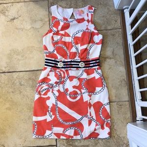 Lilly Pulitzer Dress - Nautical Print